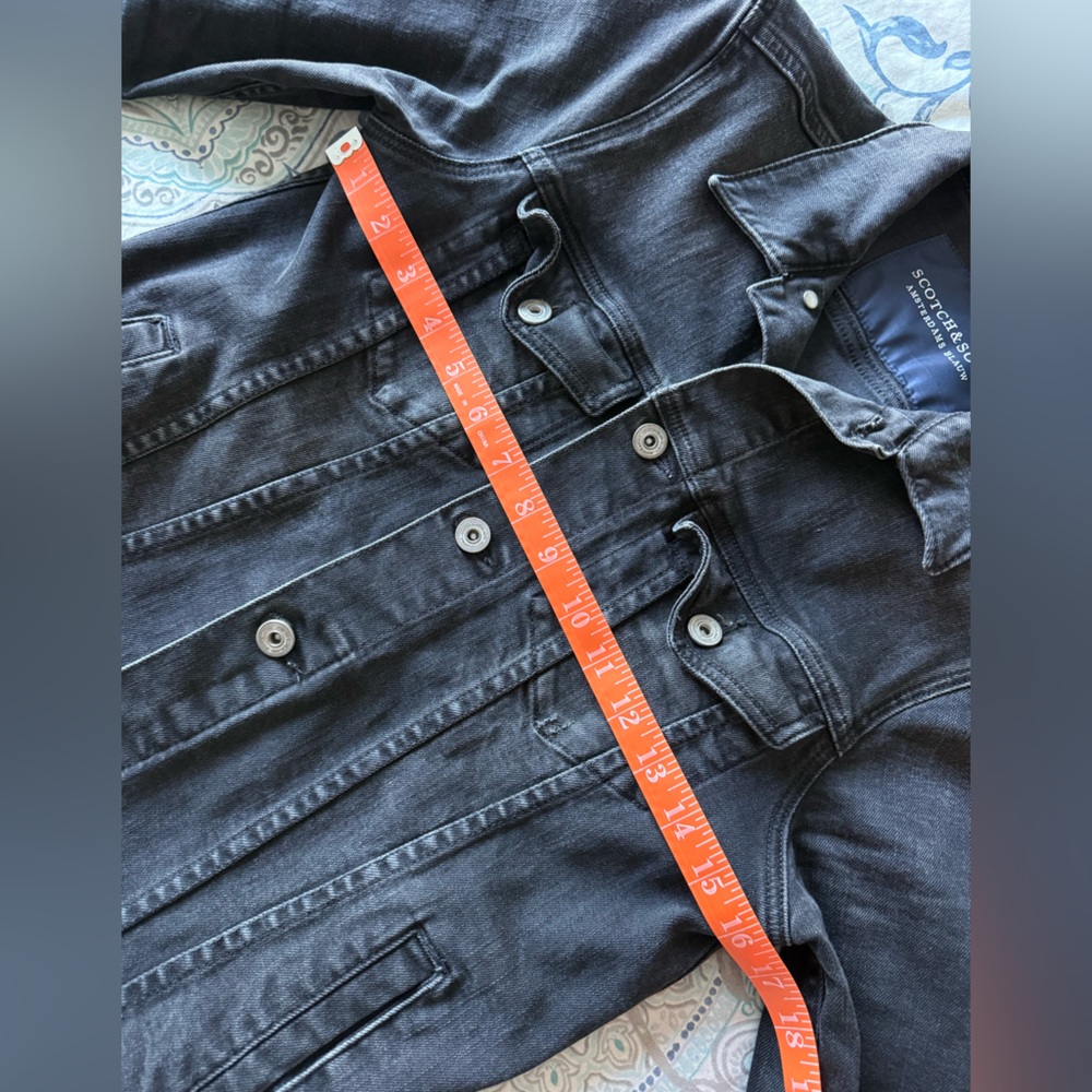 Scotch & Soda Dark Gray Denim Jacket - Picture 5 of 9